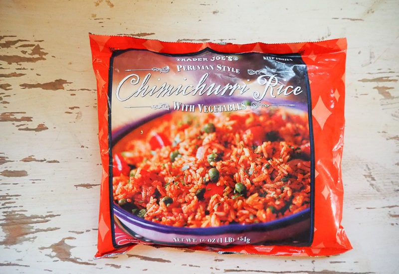 ペルー風チミチュリライス