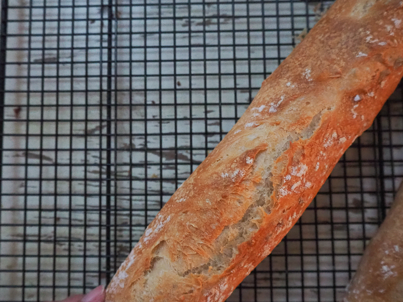 いい感じに割れました