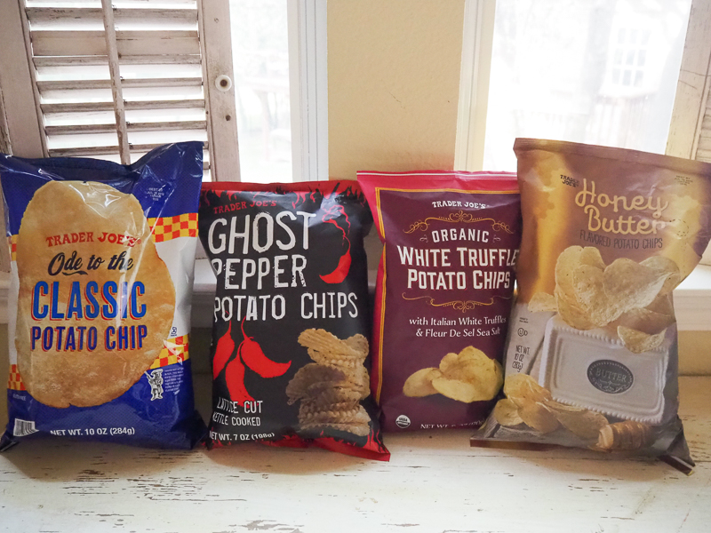 ポテトチップス４種類