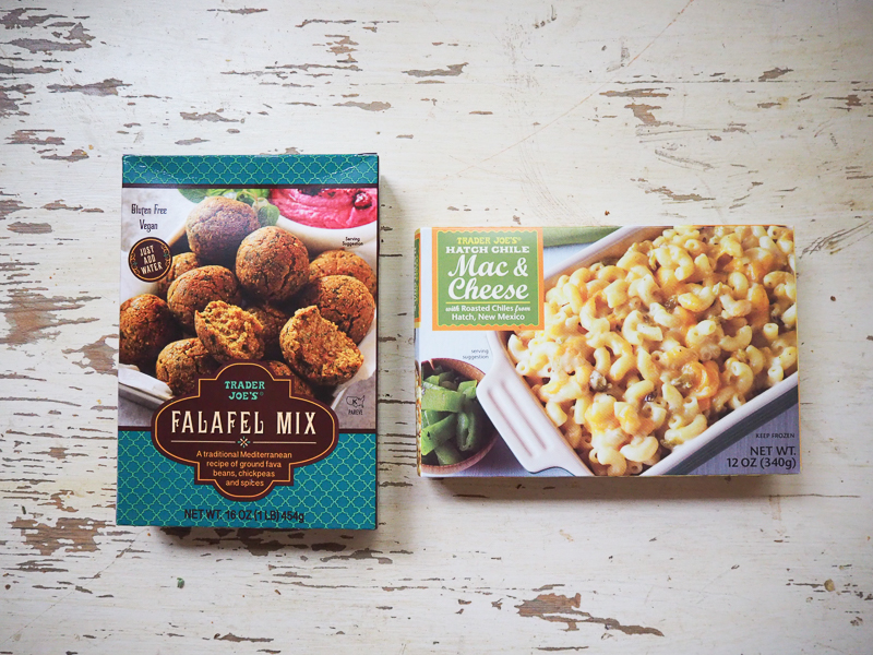 ファラフェルミックス、ハッチチリマックアンドチーズ