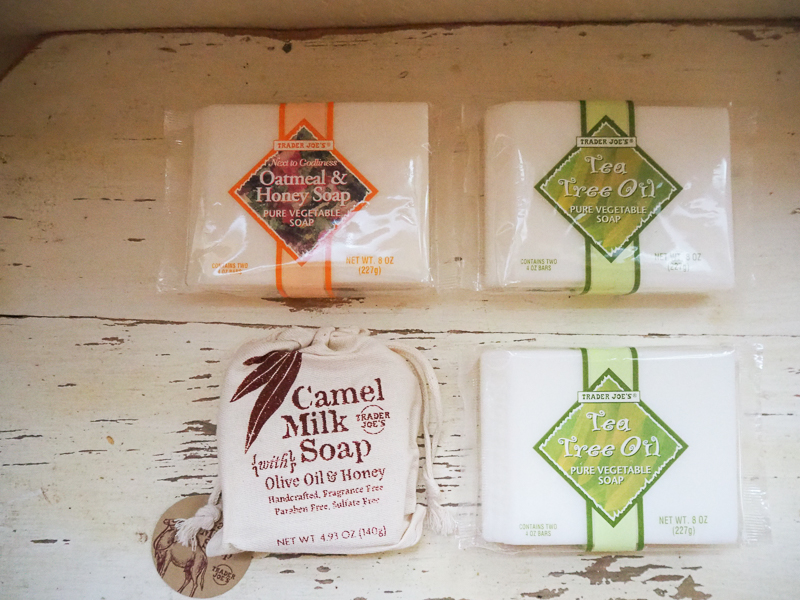 定番ソープとラクダのミルクのソープ