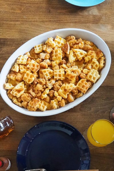 チキン＆ワッフルキャセロール