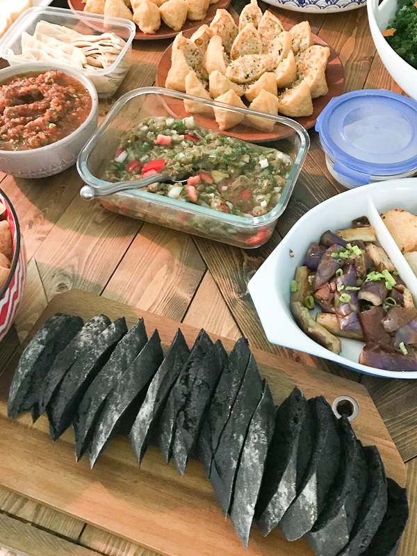 ランチポットラックにて