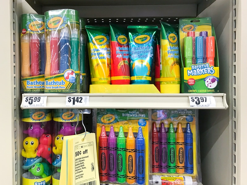 Crayolaのペイントソープ