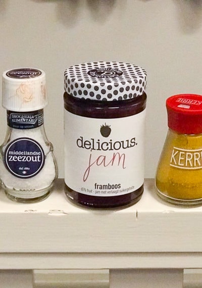 塩コショウ、ジャムとスパイス