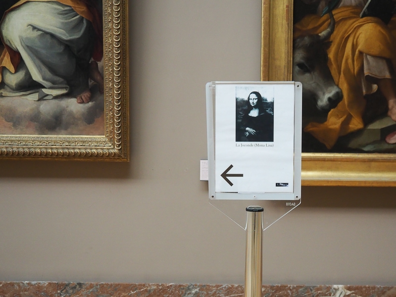 モナリザの場所案内