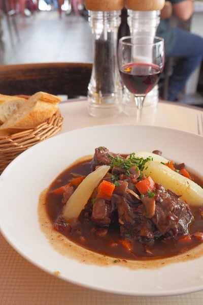 本場のビーフシチュー