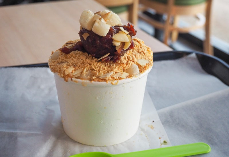 スノーウィビレッジのかき氷