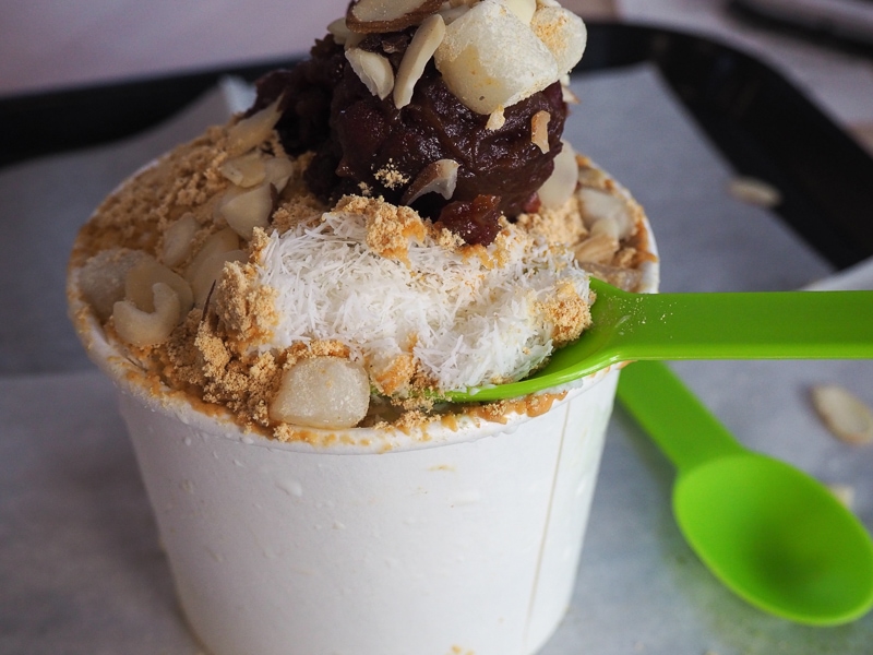 氷は細長い粒状！