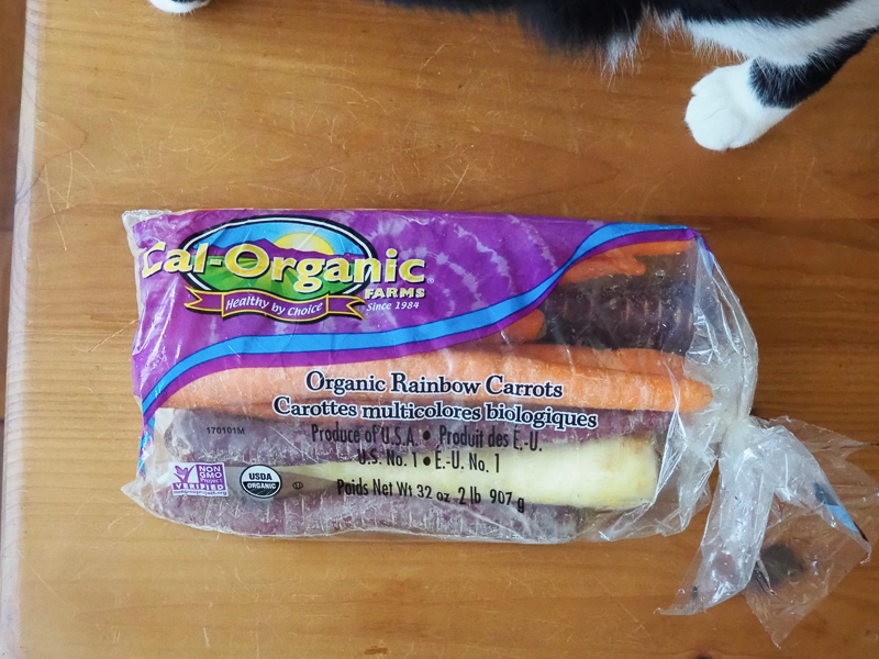 カラフルオーガニックキャロット