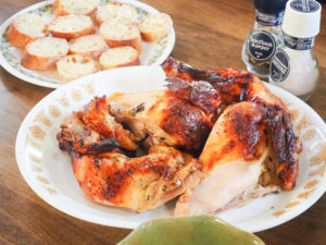 こんがり焼けた