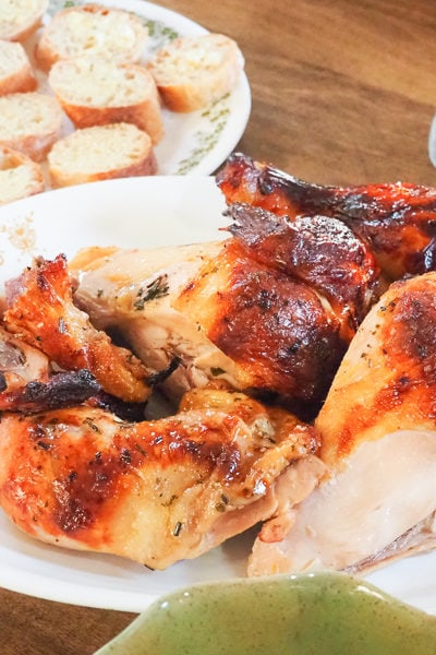 こんがり焼けた