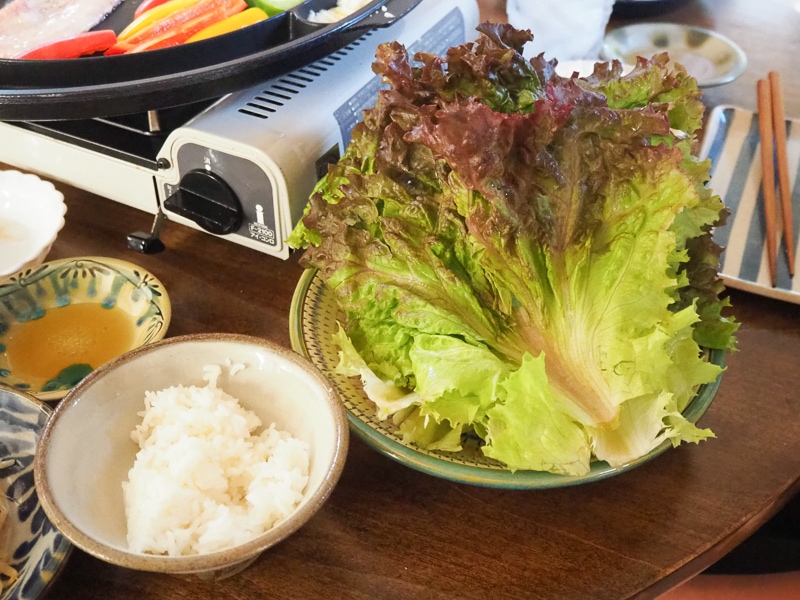 サンチュはホールフーズで