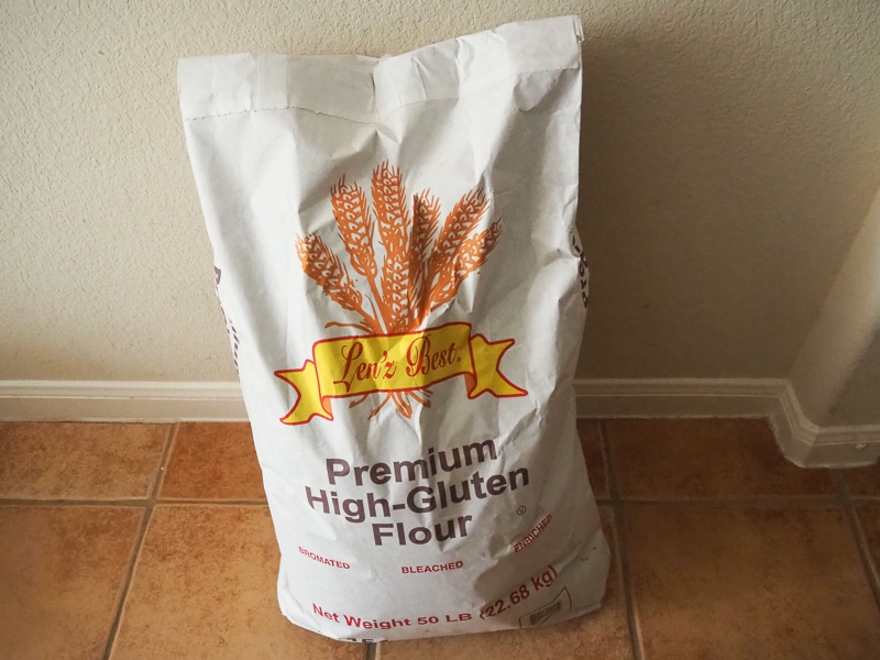 50パウンドの強力粉