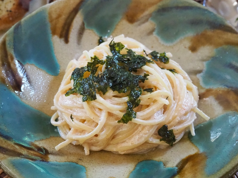 明太子クリームパスタ