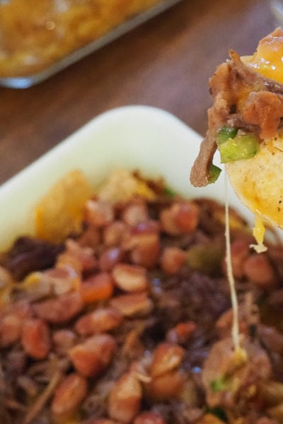 チーズがとろり