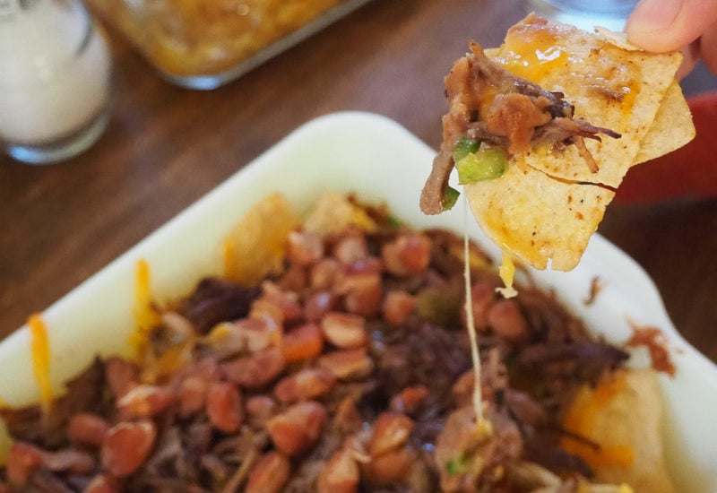 チーズがとろり