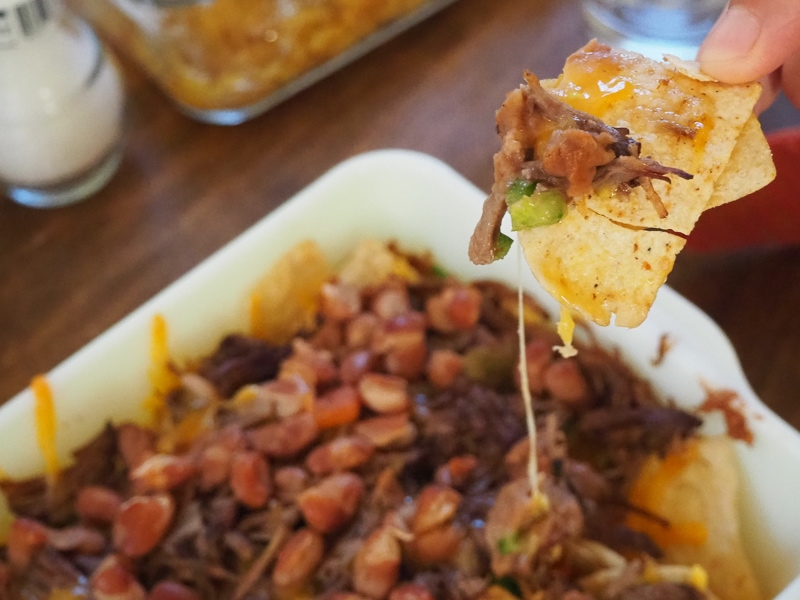 チーズがとろり