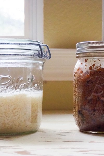 塩麴と三升漬け仕込み