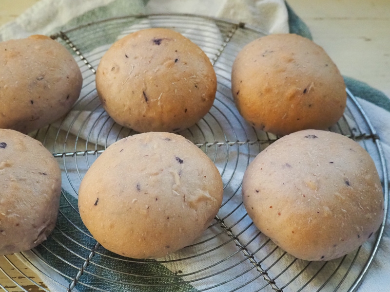 ブルーベリークリームチーズパン