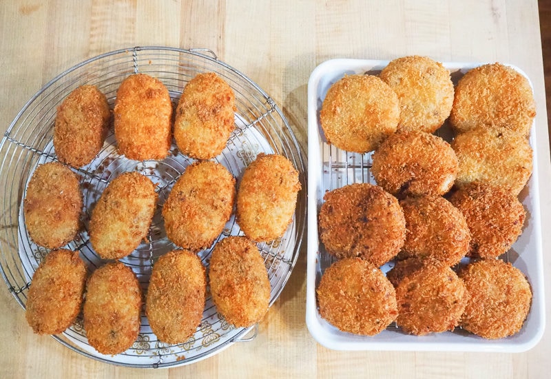 たくさん揚げた