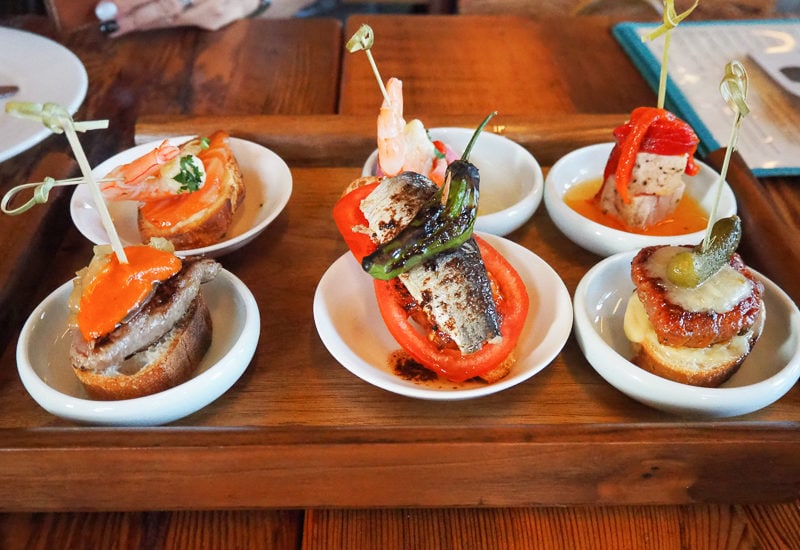 ピンチョスのセット