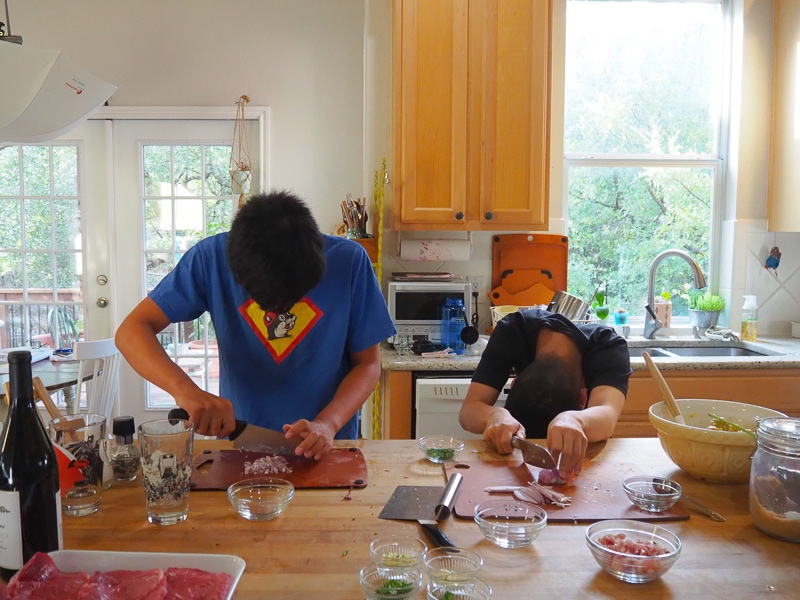 シャロットにやられているふたり