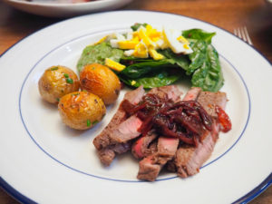 フレンチディナーの出来上がり