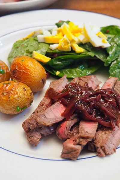 フレンチディナーの出来上がり