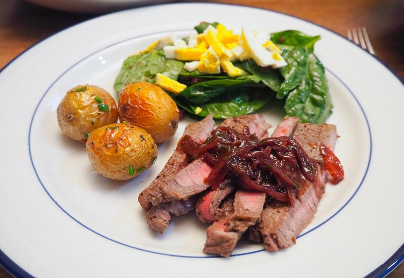 フレンチディナーの出来上がり