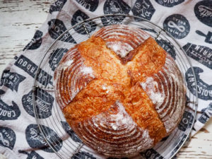 酒粕酵母のカンパーニュ