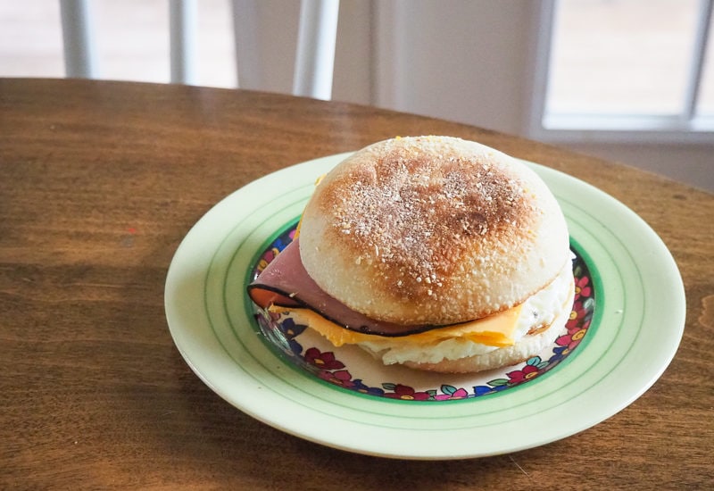 エッグマックマフィン風