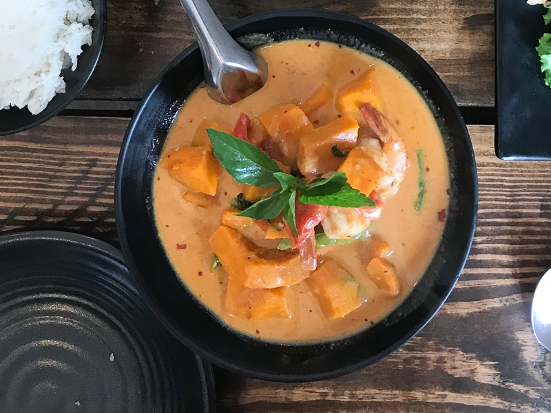 かぼちゃ入りレッドカレー