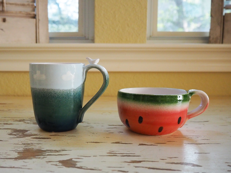 作家さんのマグふたつ