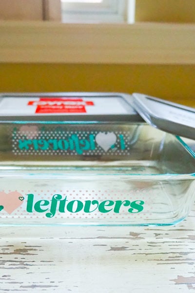 パイレックスのガラス容器