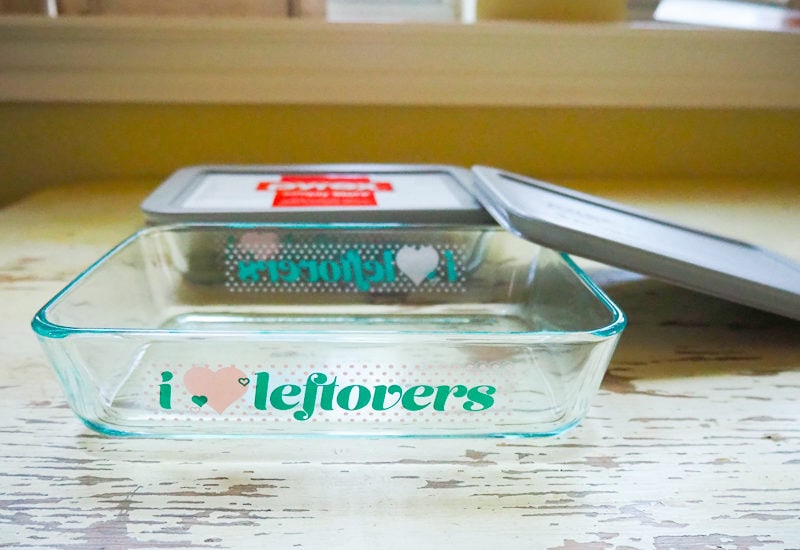 パイレックスのガラス容器