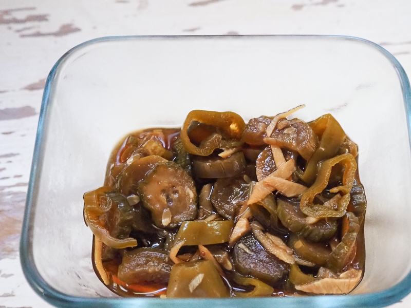 きゅうりのキューちゃん風