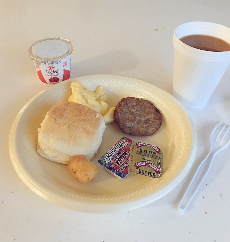 ホテルの朝ごはん