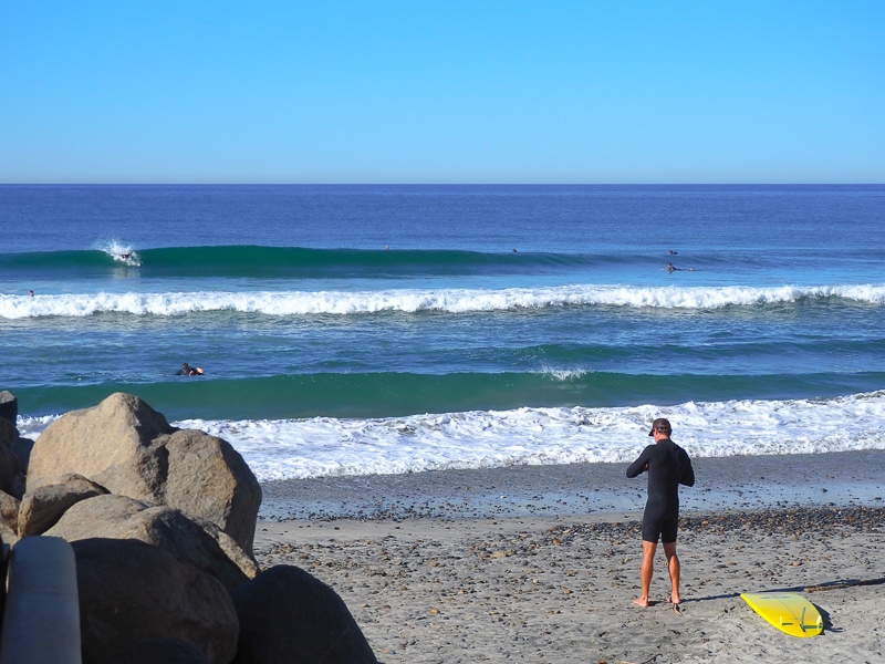 よい波が出てます
