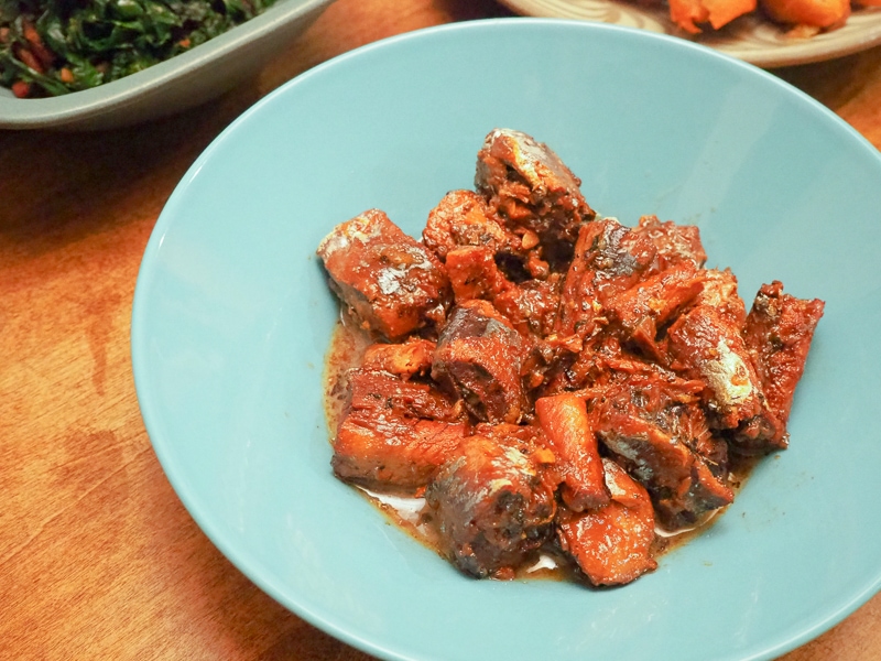 さんまのみそ煮