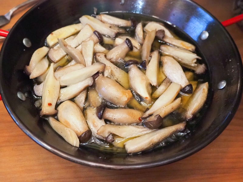 エリンギのアヒージョ