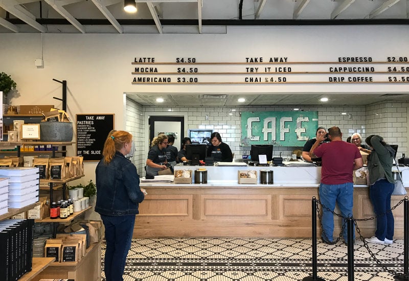 マグノリアテーブルのカフェ