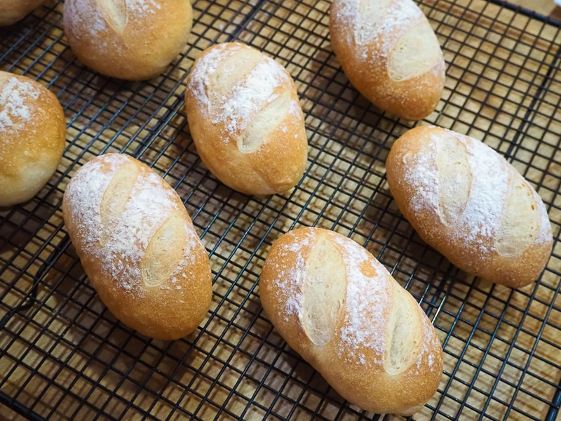 最初の課題・小麦パン