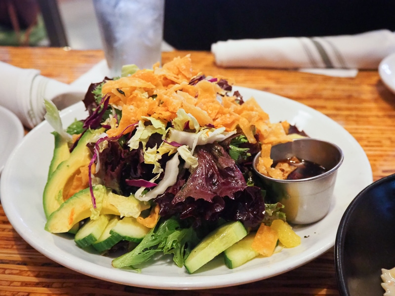 アヒツナ入りアジアンサラダ