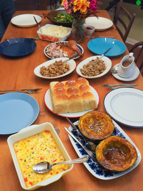 感謝祭ディナー