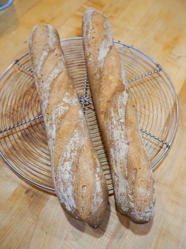 ライ麦入りバゲット２度目