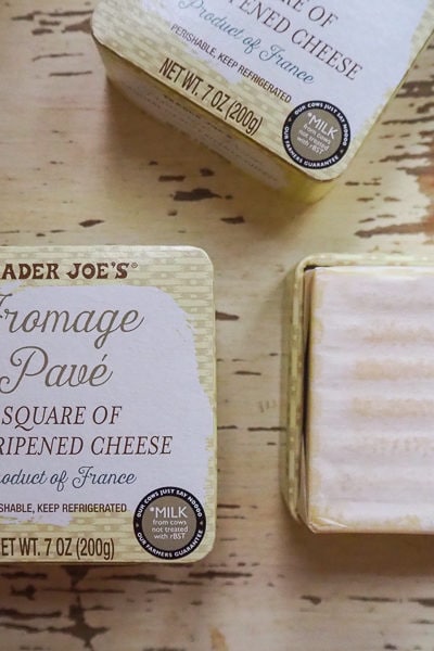 超おすすめのチーズ「パヴェ ダフィノア」