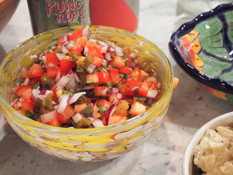 カクタス入りサルサ