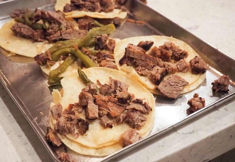 BBQポークタコス