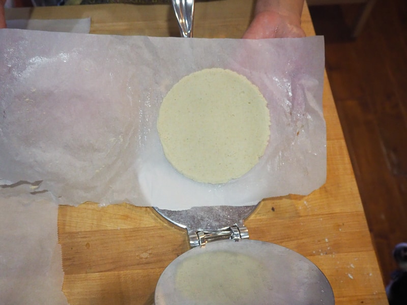 トルティーヤプレスで